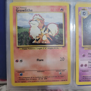 Pokemon Card Growlithe
